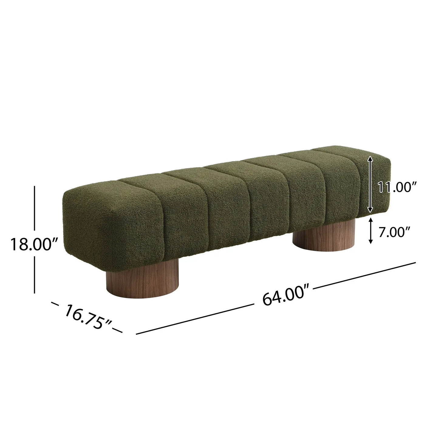Upholstered Dining Bench For Dining Room by HouseOfZazla
