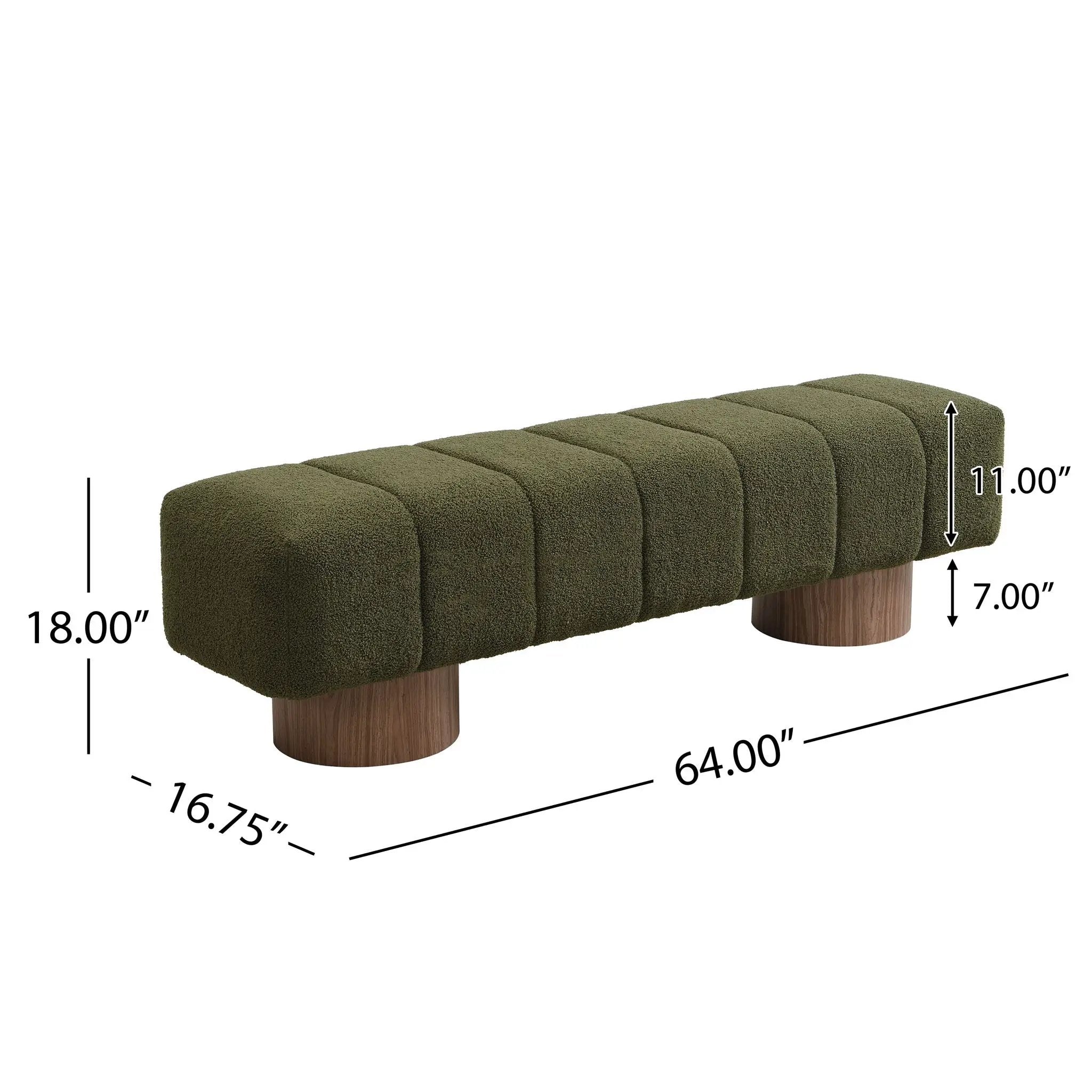 Upholstered Dining Bench For Dining Room by HouseOfZazla