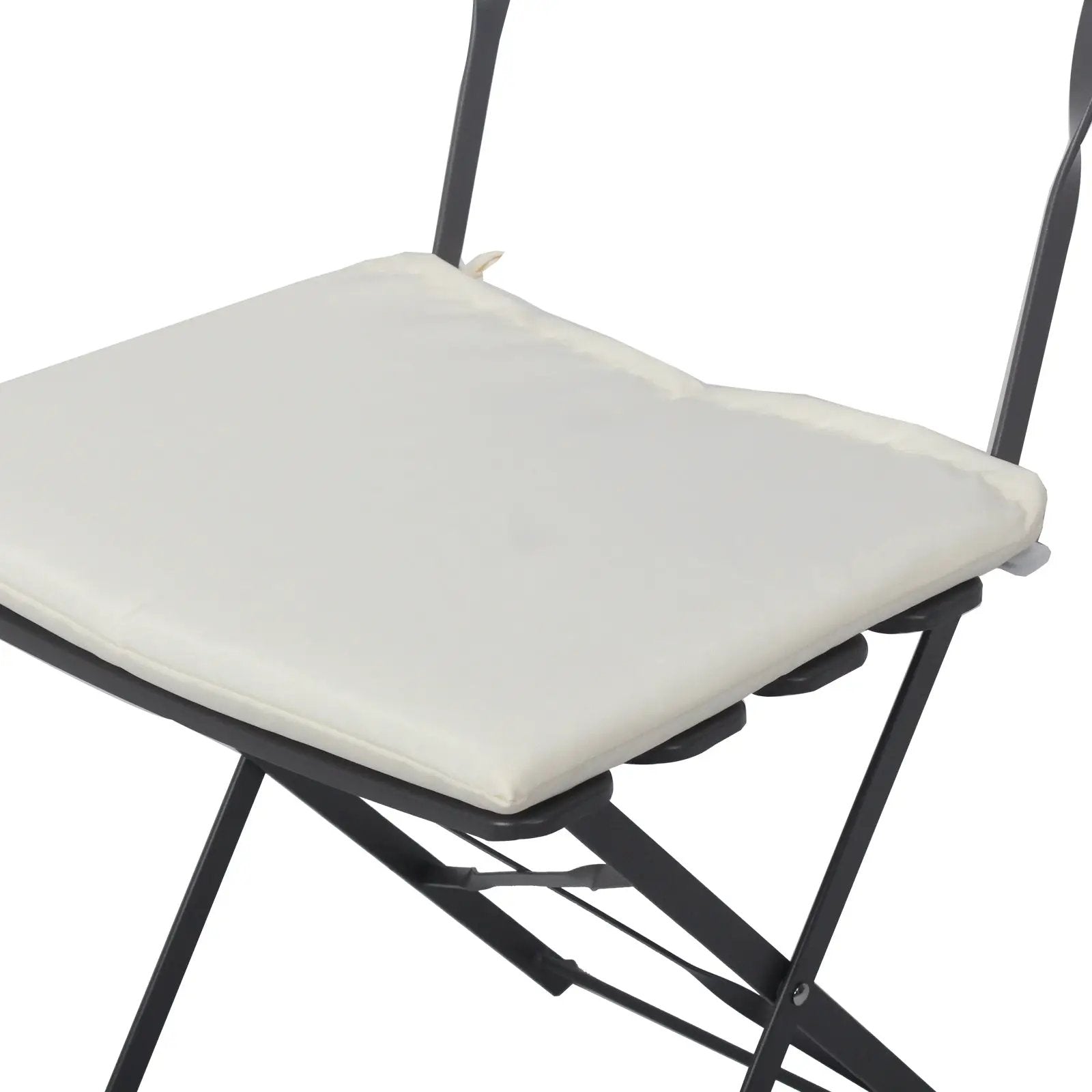 3 Pieces Patio Bistro Balcony Metal Chair Table Set - Gray by HouseOfZazla