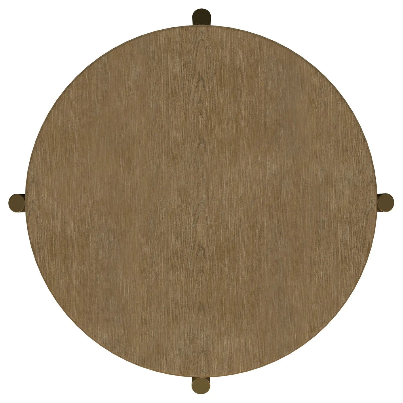 Benson - Round Table With Storage Shelf by HouseOfZazla