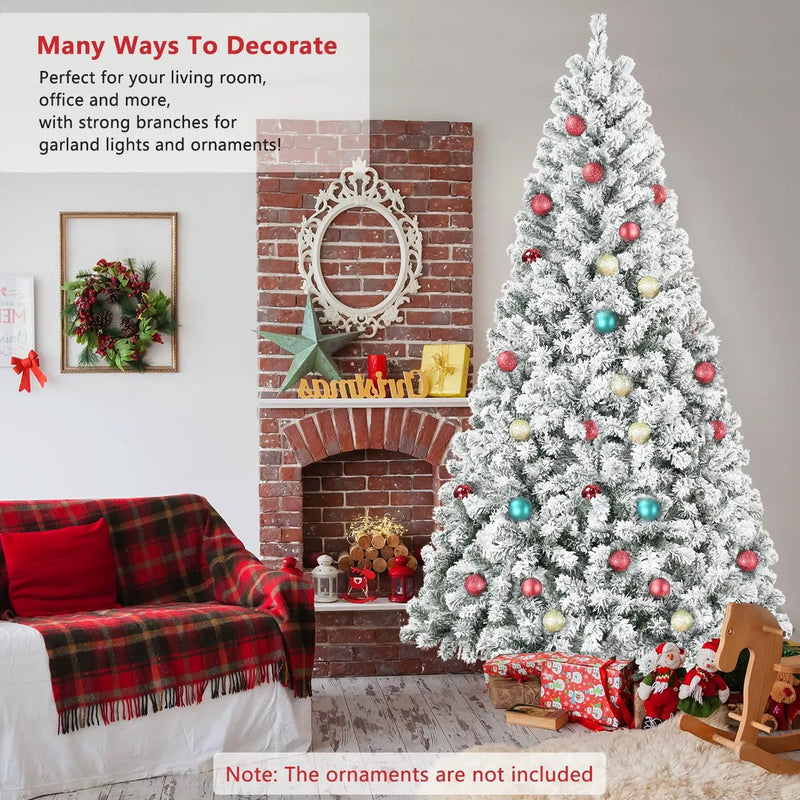 5FT Flocked Christmas Tree by HouseOfZazla