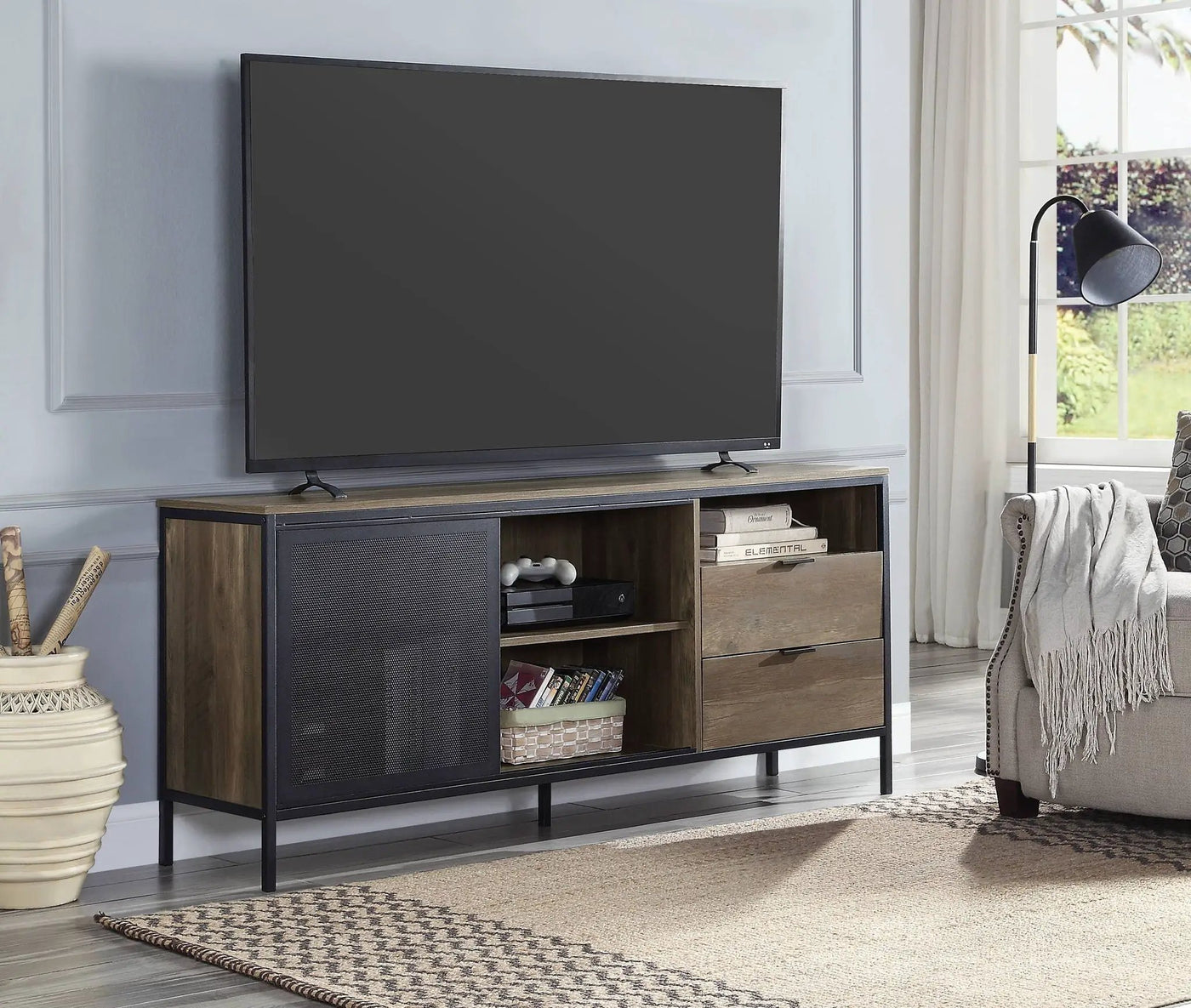 Nantan - Rustic TV Stand by HouseOfZazla
