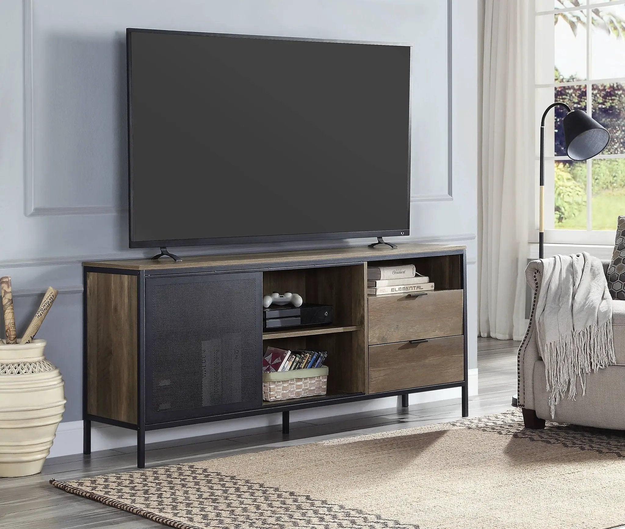 Nantan - Rustic TV Stand by Unique Piece Furniture
