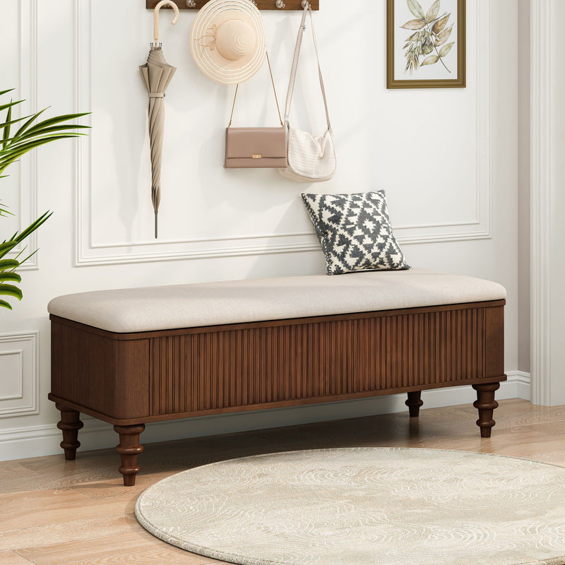 Multi Functional Storage Ottoman Bench by HouseOfZazla