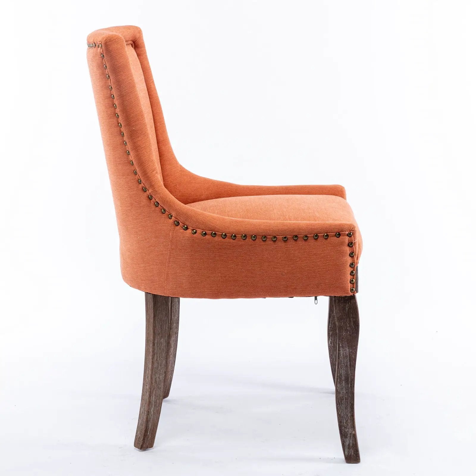 Ultra - Side Dining Chair, Nail Head (Set of 2) by HouseOfZazla
