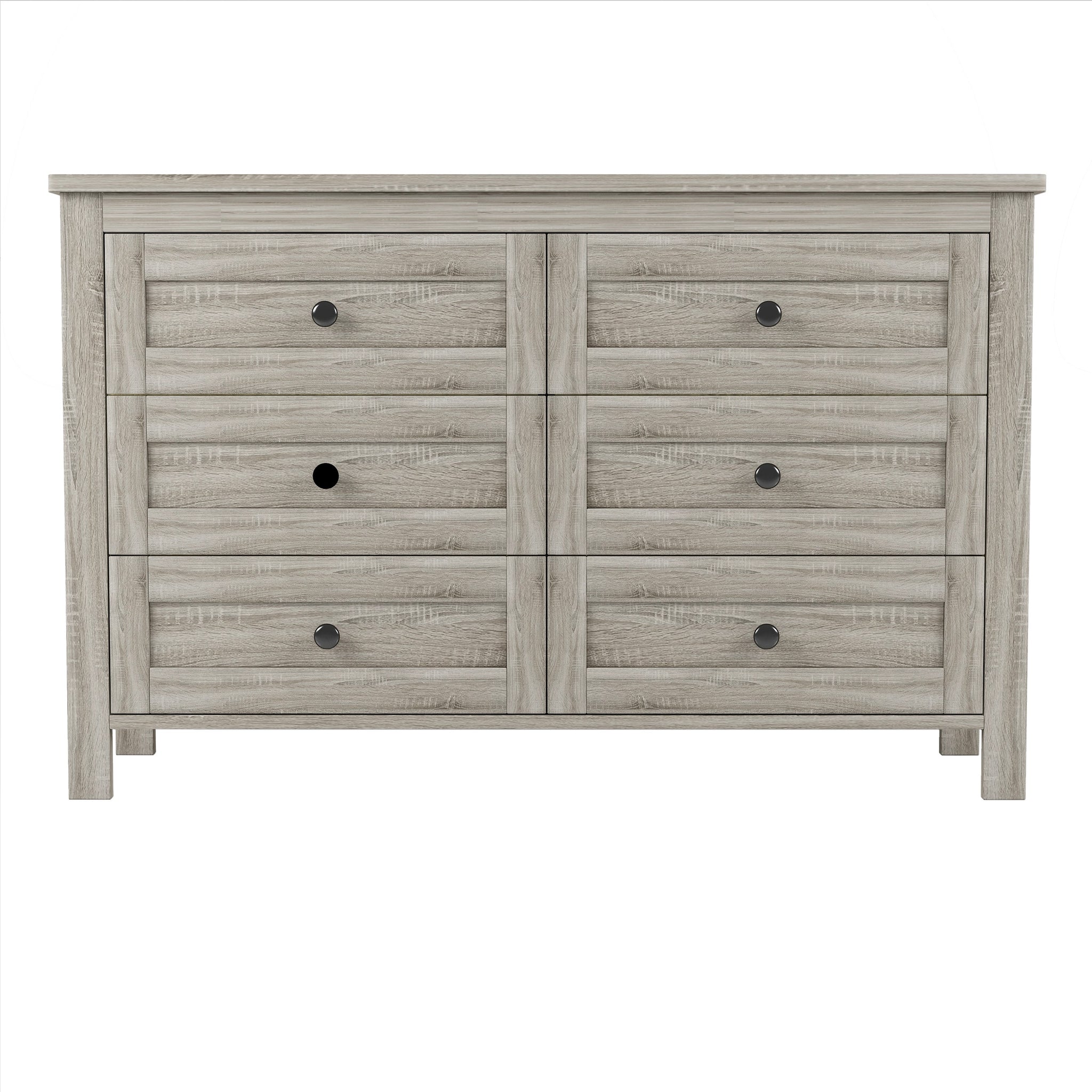 3-Pieces Bedroom Set Queen Size Farmhouse Platform Bed with Storage Headboard and Charging Station by HouseOfZazla