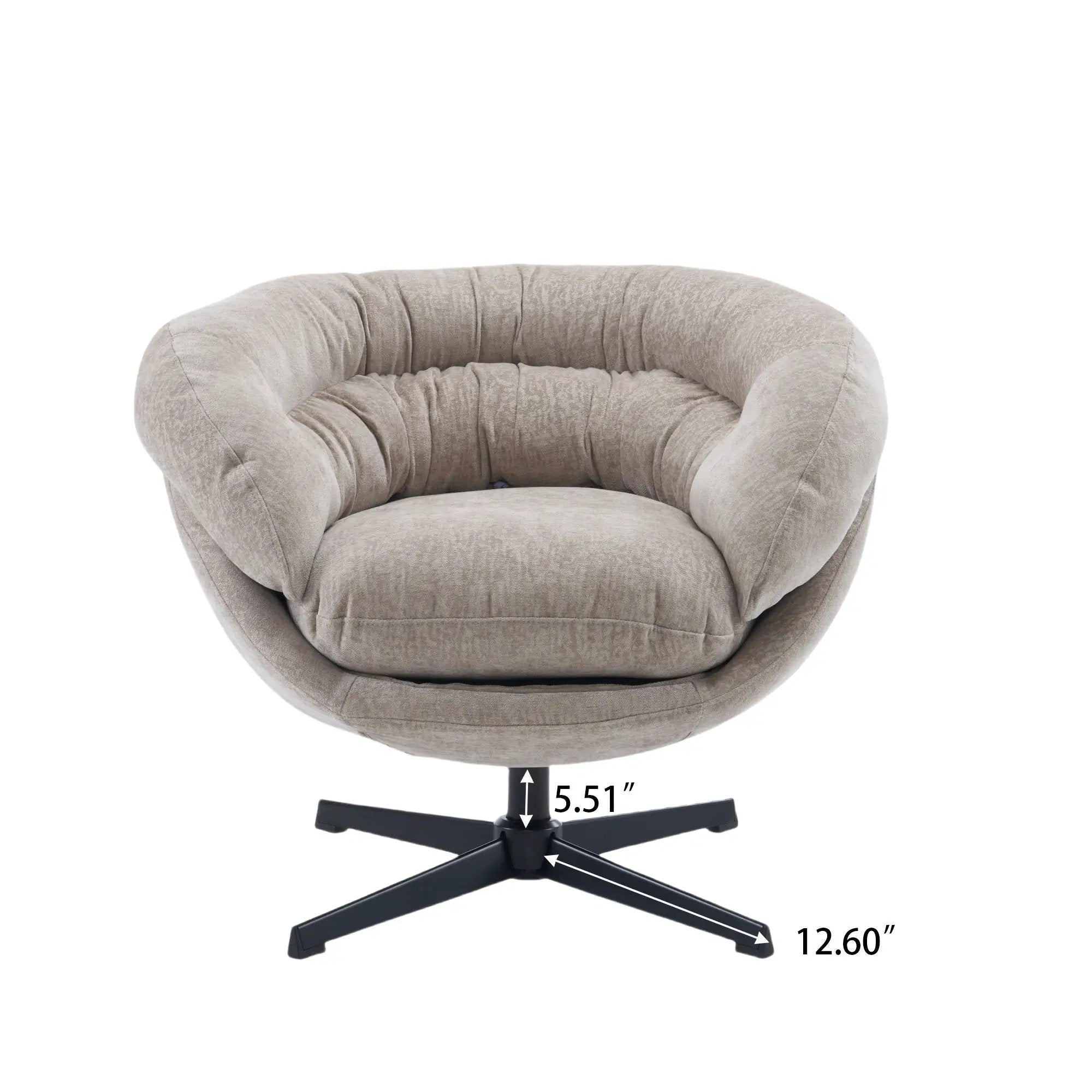 Modern Office Chair With 360 Degree Swivel by HouseOfZazla