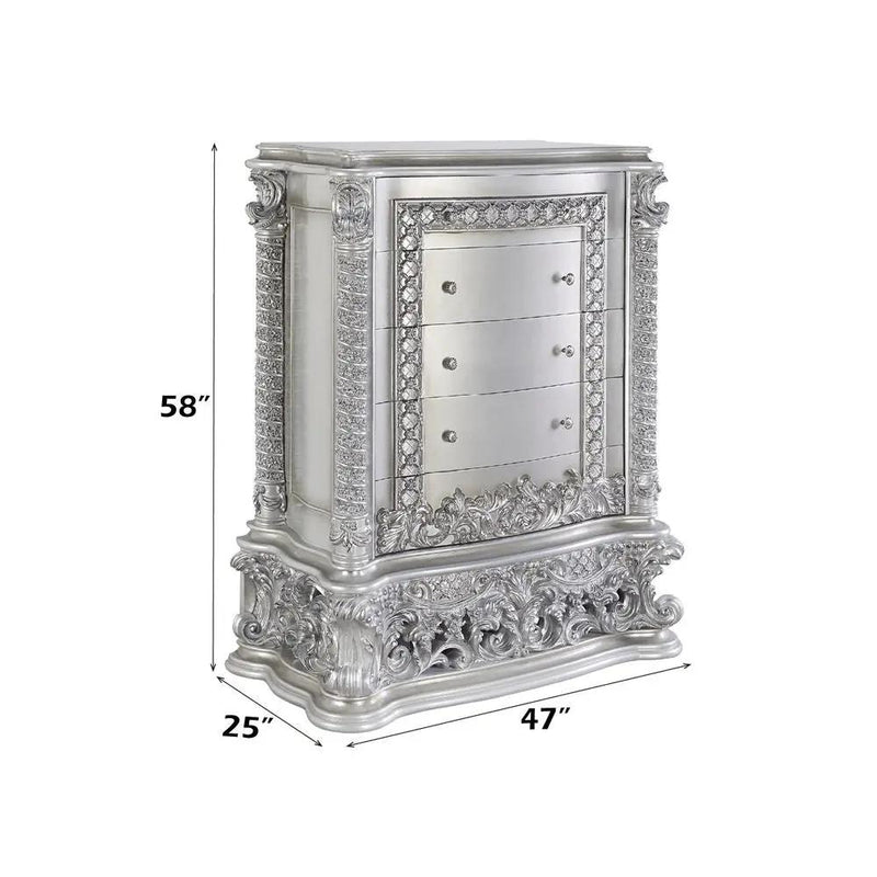 Valkyrie - Chest - Antique Platinum by Unique Piece Furniture