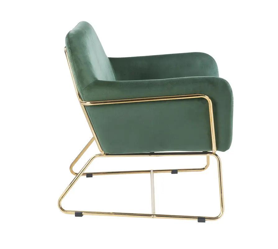 Keira - Accent Chair With Metal Base by Unique Piece Furniture