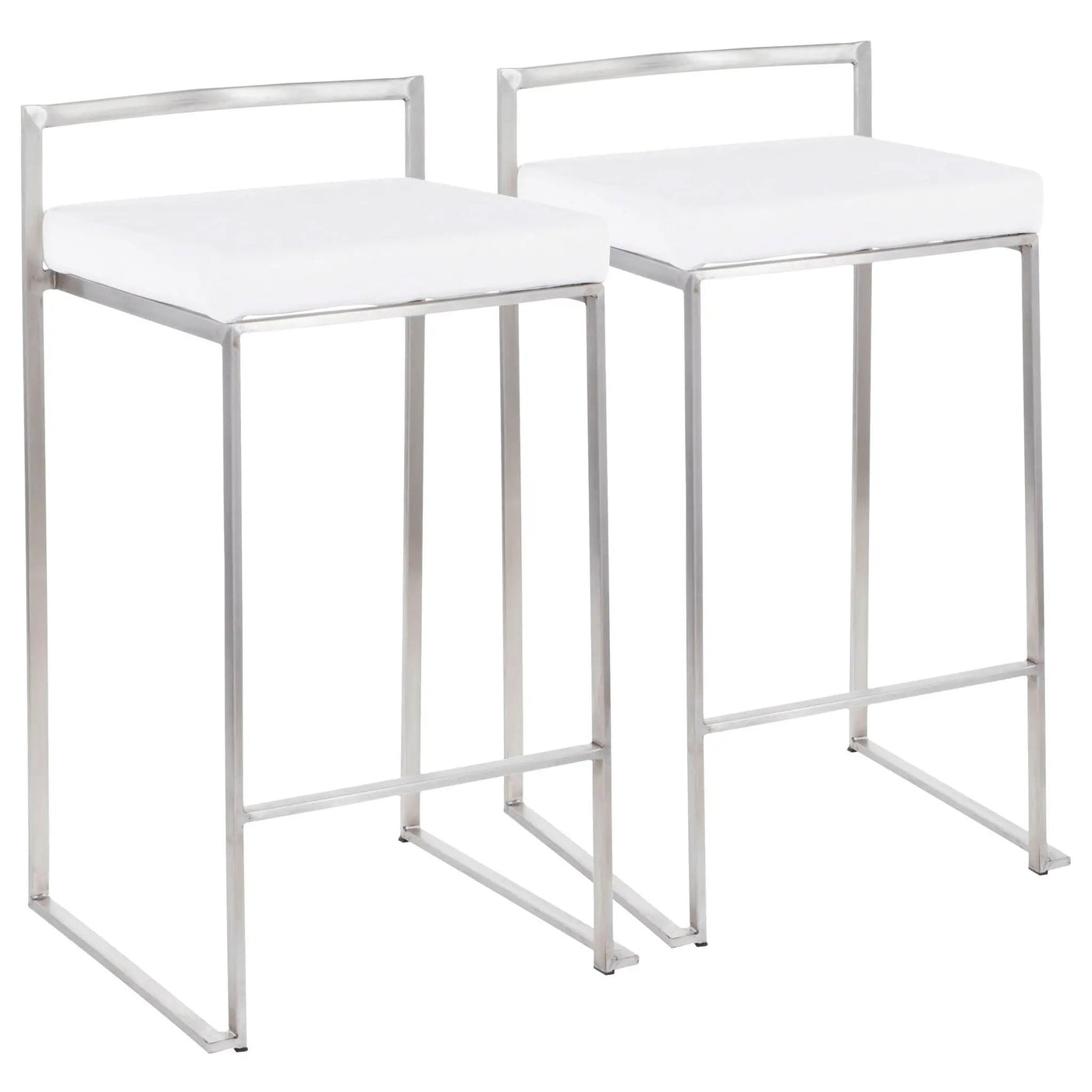 Fuji - Contemporary Elegant Stackable Counter Stool Set by HouseOfZazla