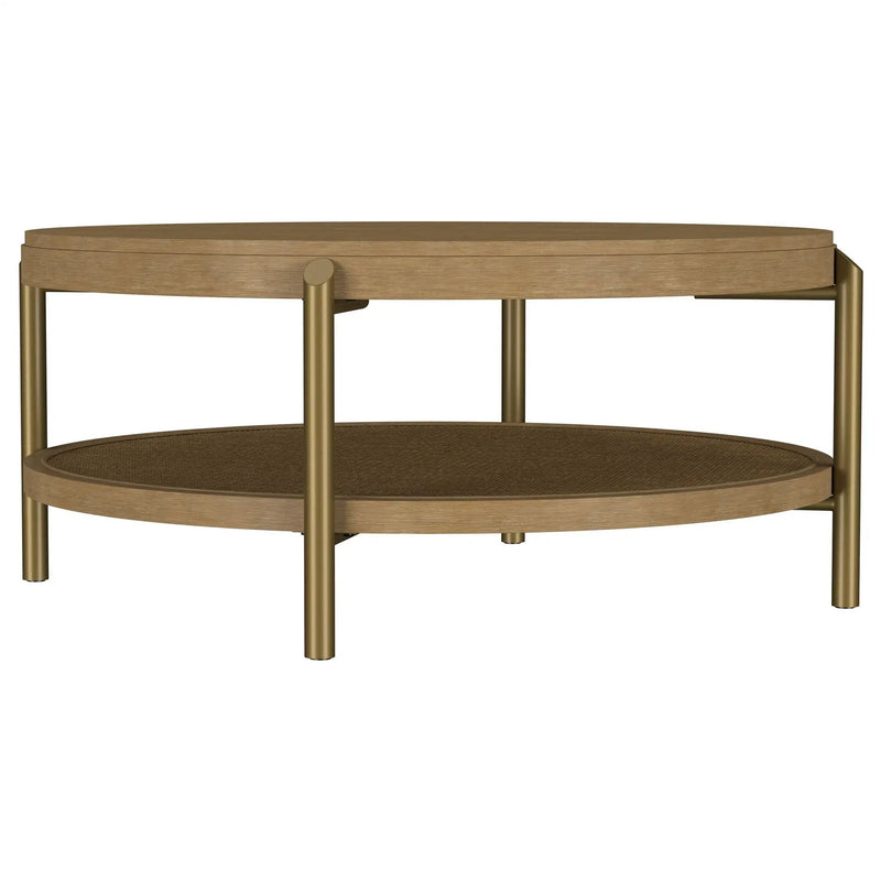 Arini 3-piece Round Coffee and End Table Set Sand Wash by Unique Piece Furniture
