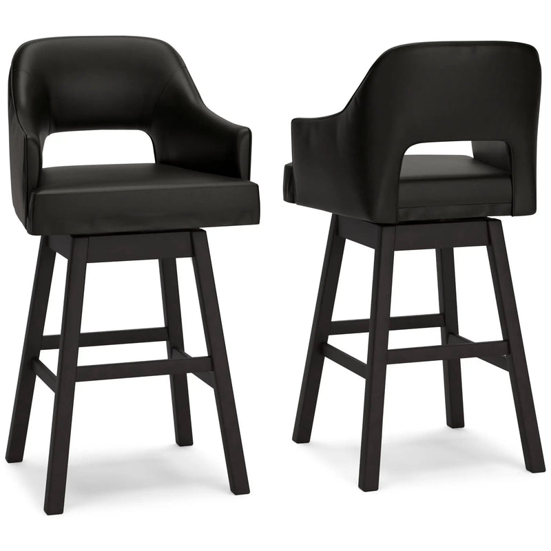 Tallenger - Upholstered Swivel Barstool (Set of 2) by Unique Piece Furniture