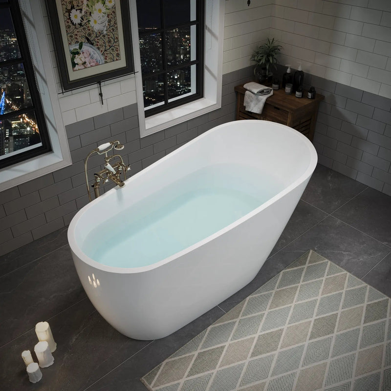 55" Acrylic Freestanding Bathtub by HouseOfZazla