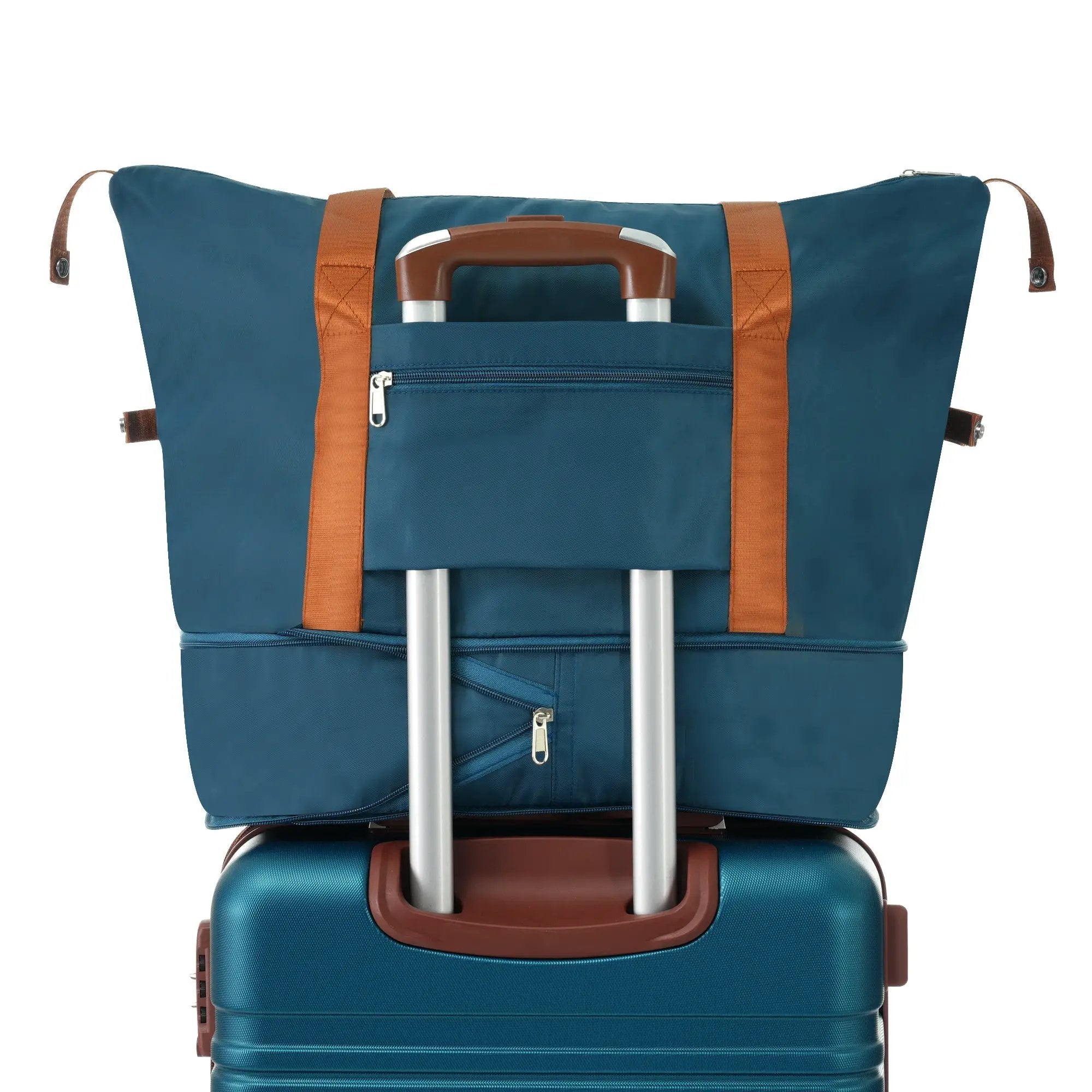 Hardshell 3-Piece Luggage Set with TSA Lock and Spinner Wheels by HouseOfZazla