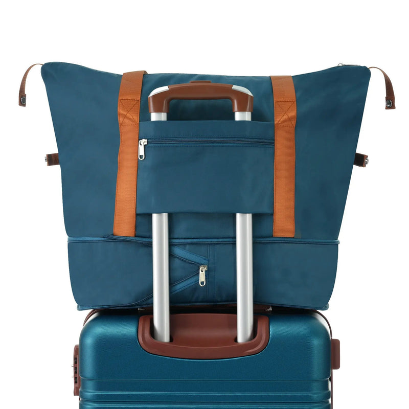 Hardshell 3-Piece Luggage Set with TSA Lock and Spinner Wheels by HouseOfZazla