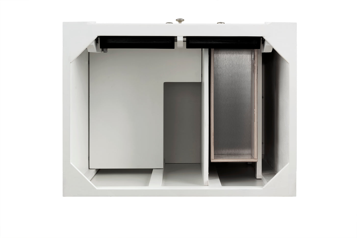 James Martin Bristol 30" Single Bathroom Vanity, Bright White by James Martin
