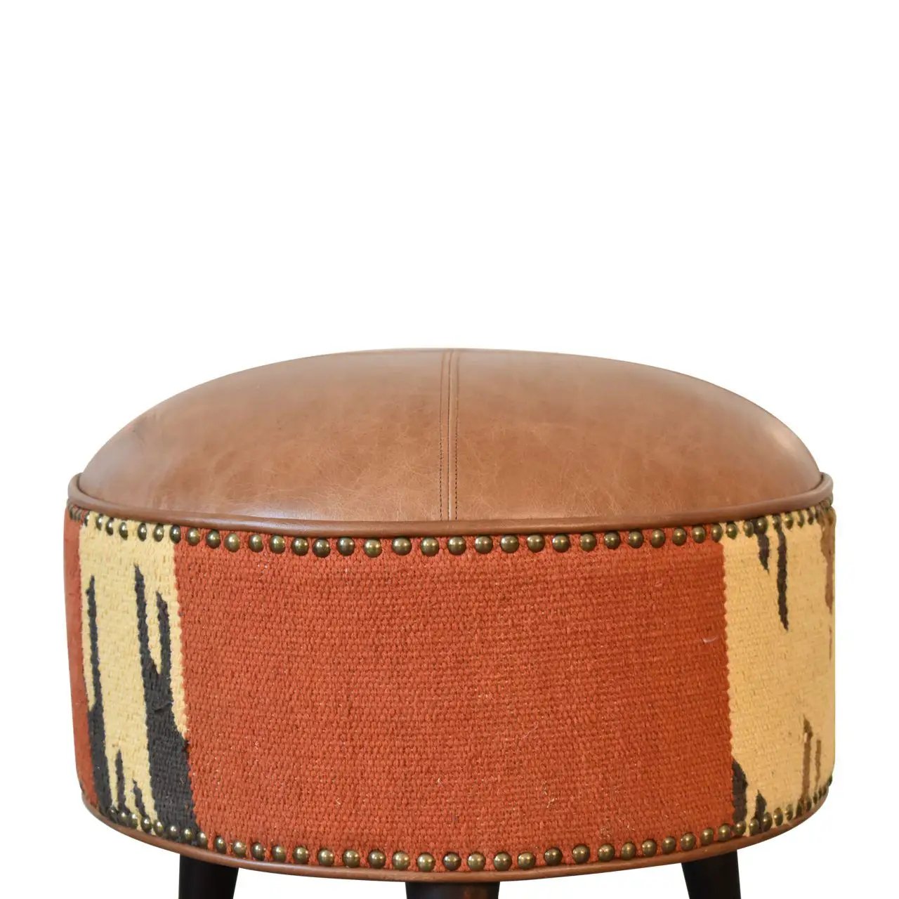 Footstool - Brown by HouseOfZazla