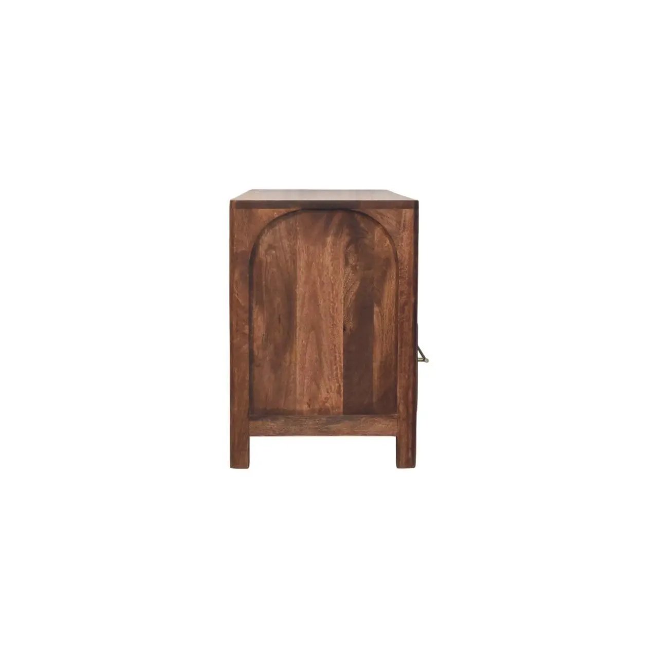 Solid Wood Arc-Line Media Console by HouseOfZazla
