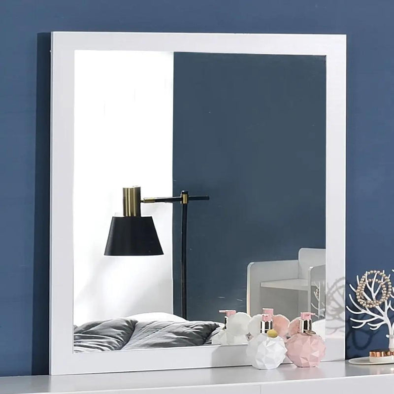 Perse - Mirror - White by Unique Piece Furniture