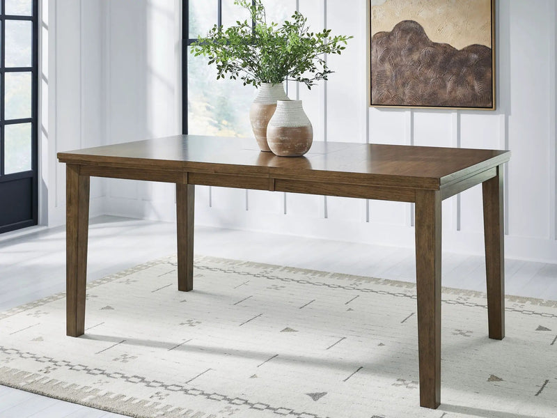 Urbinforte - Counter Height Dining Extension Table - Light Brown by Unique Piece Furniture