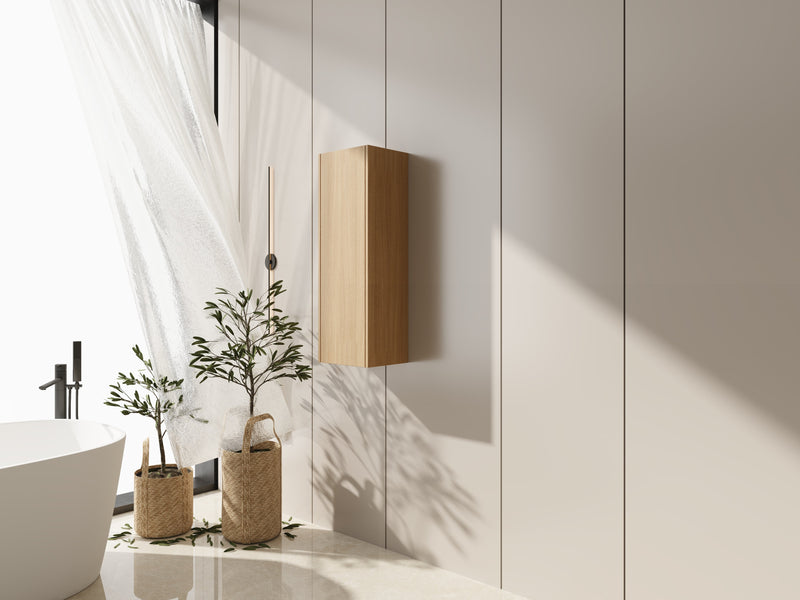 12 Inch Small Wall Mounted Side Cabinet by HouseOfZazla