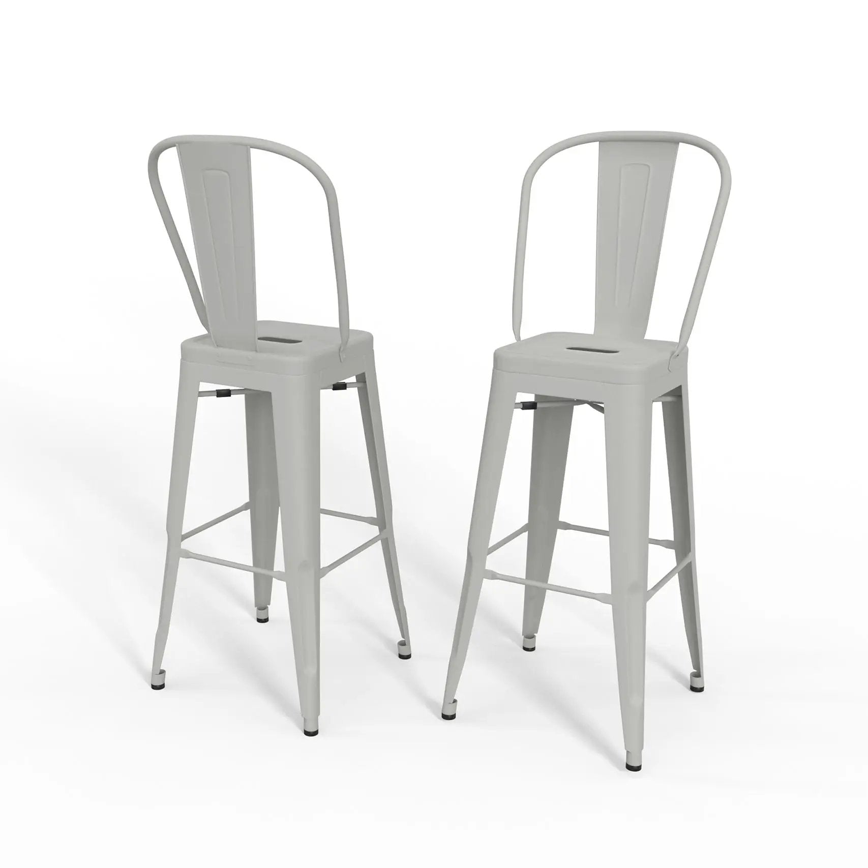 Fletcher - Handcrafted Metal Stool (Set of 2) by Unique Piece Furniture