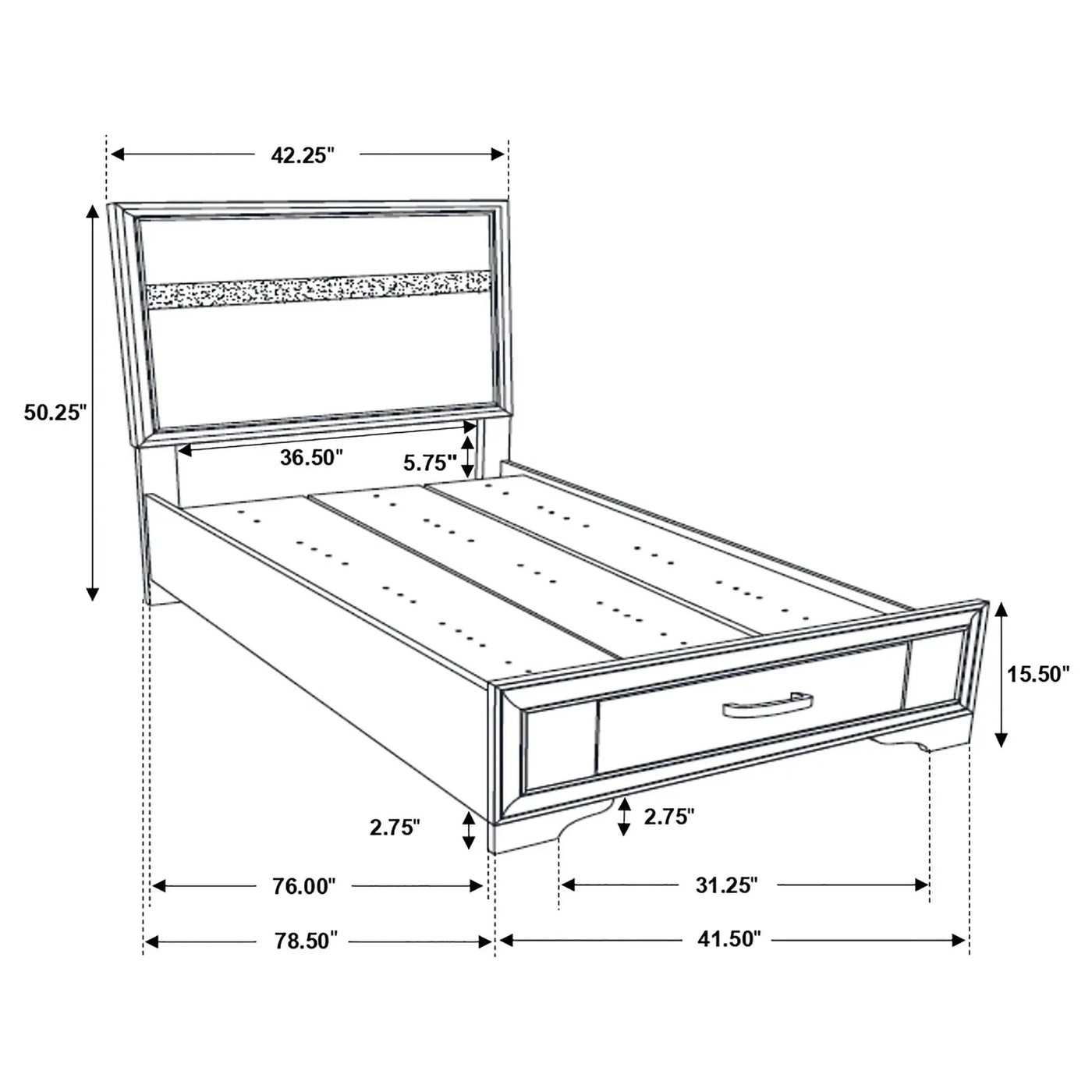 Annie - 5 Piece Bedroom Set by HouseOfZazla