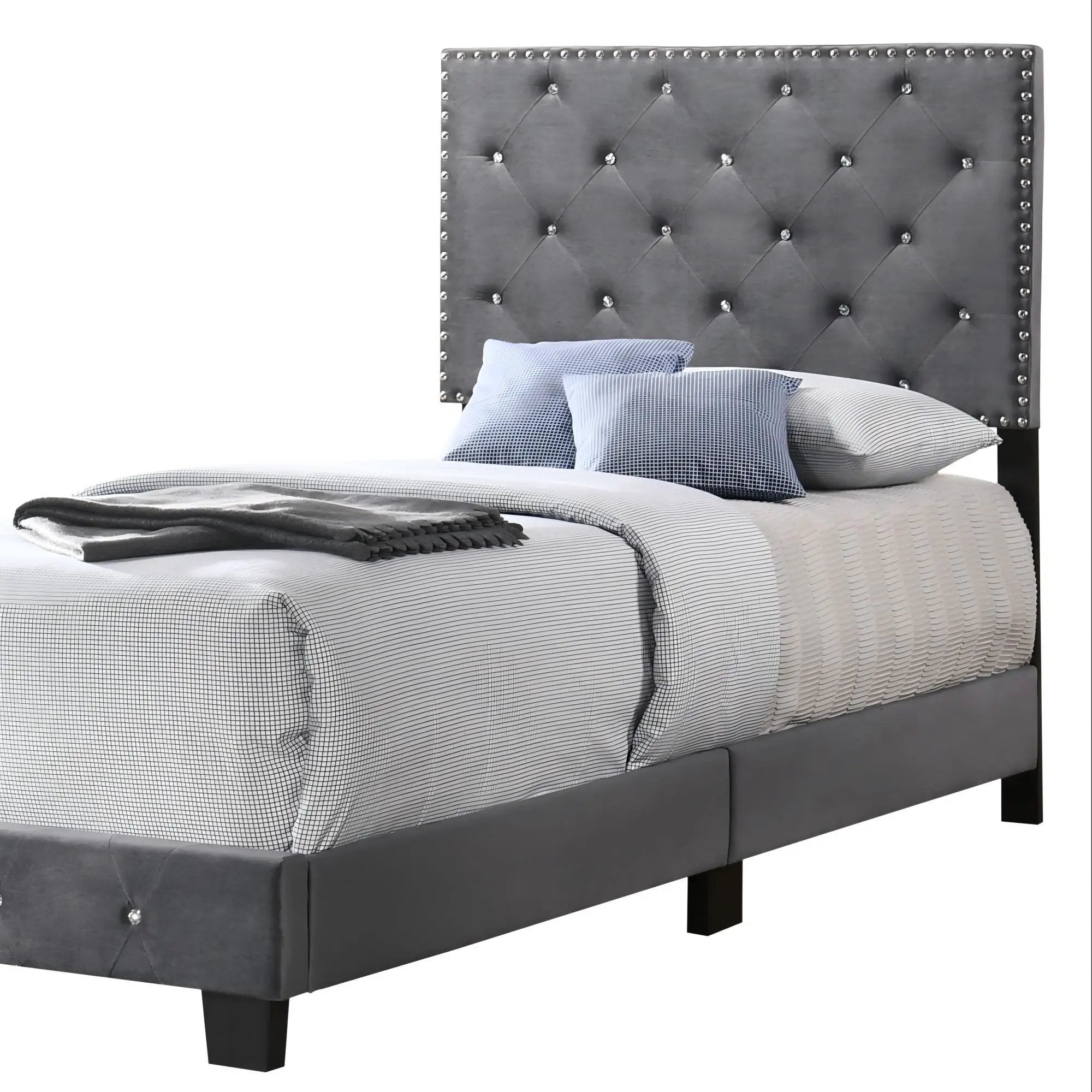 Luxurious Upholstered Bed by Unique Piece Furniture