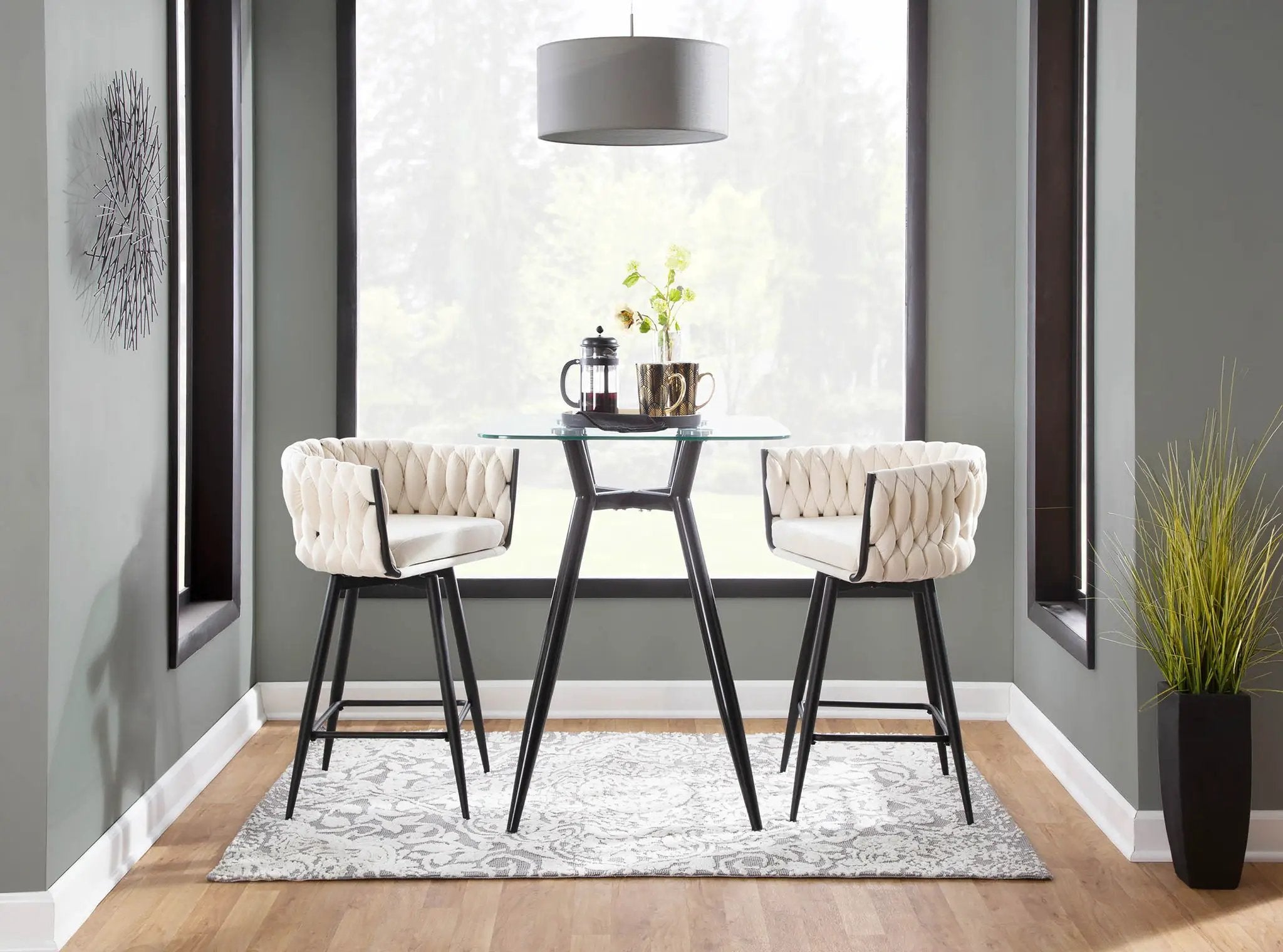 Clara - Mid Century Modern Square Table by Unique Piece Furniture