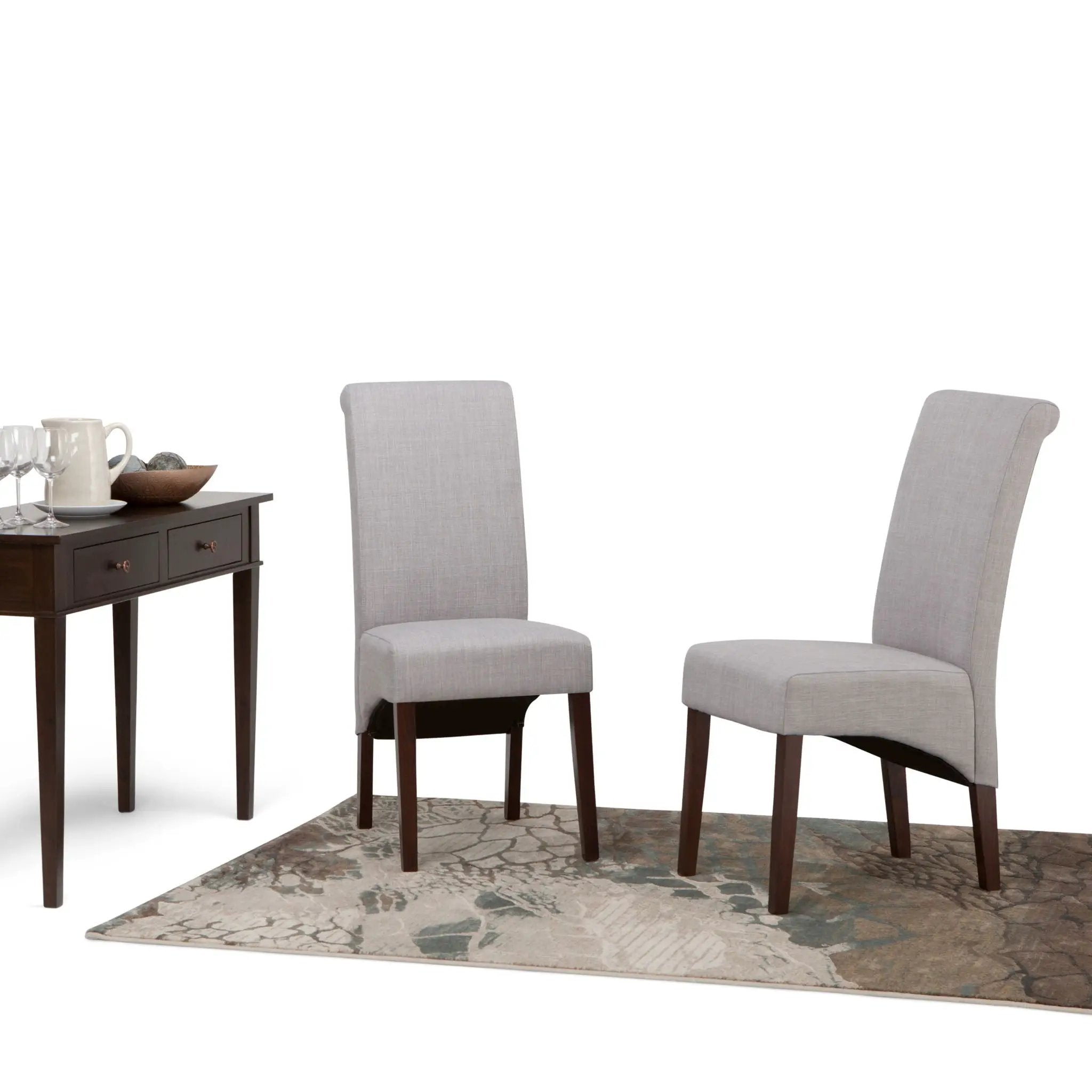 Avalon - Deluxe Parson, Dining Chair (Set of 2) by HouseOfZazla