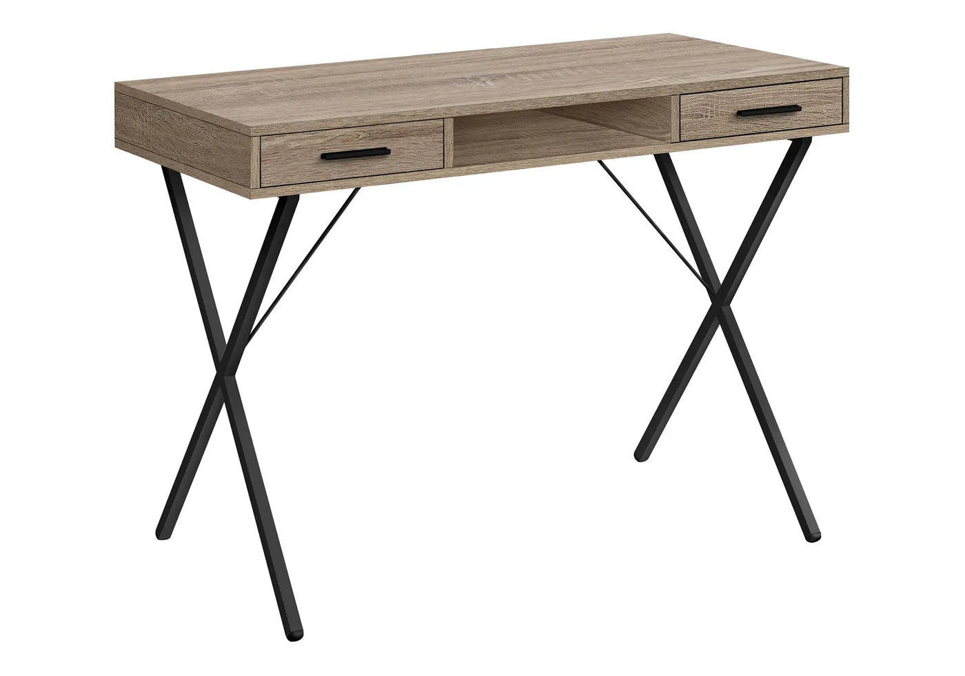 Contemporary Computer Desk with Storage Drawers by HouseOfZazla