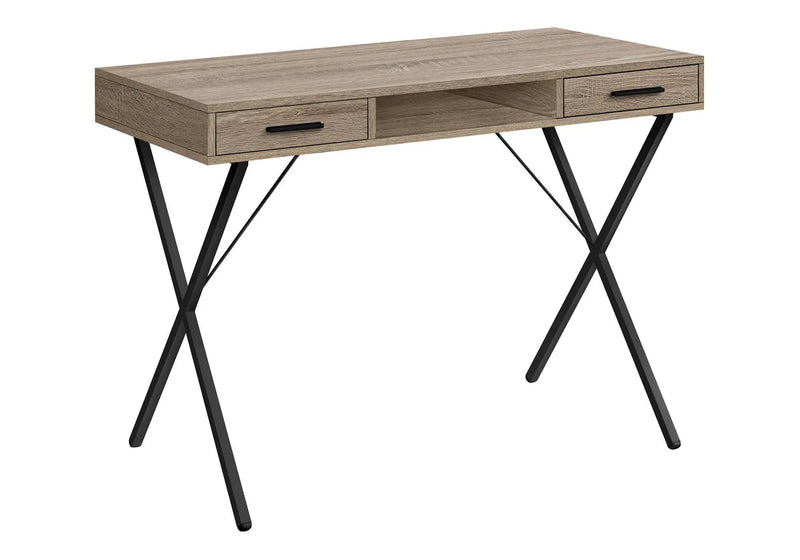 Contemporary Computer Desk with Storage Drawers by HouseOfZazla