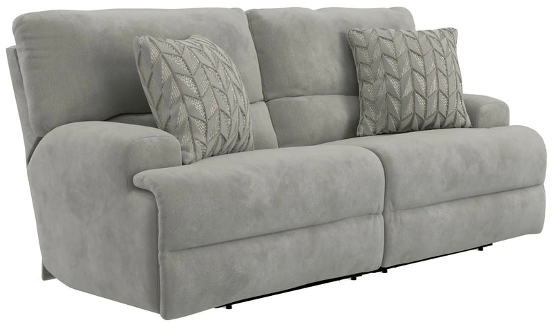Renaldo - Power Sofa With Zero Gravity Recline - Stone by Unique Piece Furniture