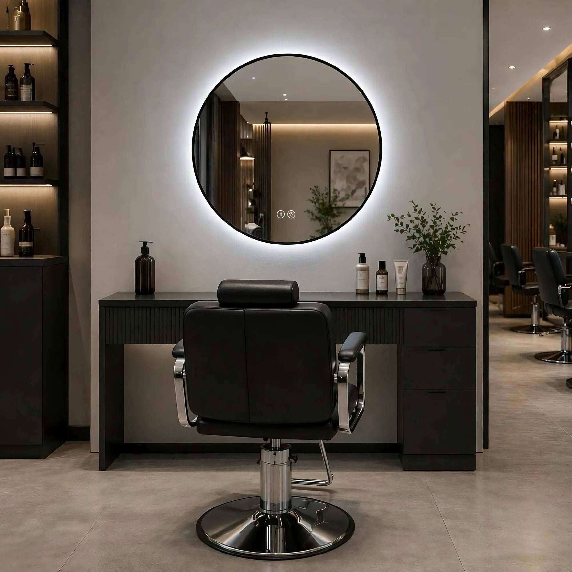 24" Round Bathroom Mirror by HouseOfZazla