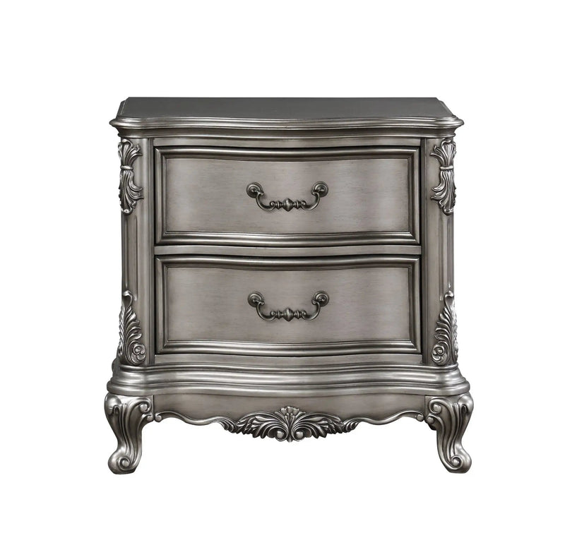 Ariadne - Nightstand - Antique Silver by HouseOfZazla
