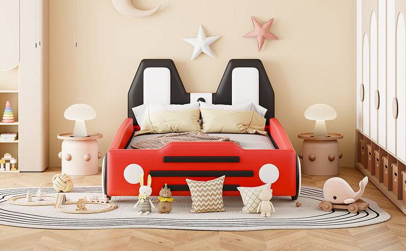 High Quality Race Car Shaped Platform Bed & Wheels by HouseOfZazla