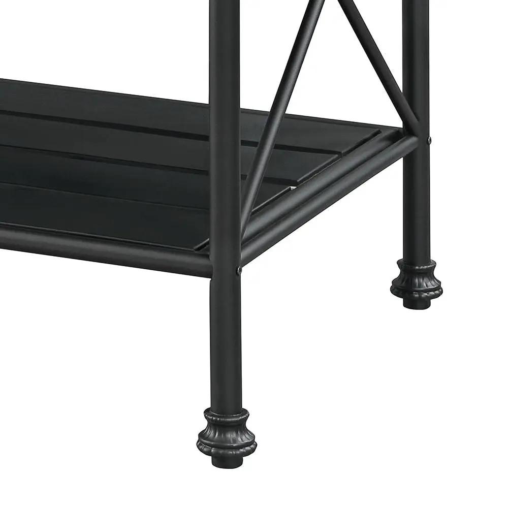 Brahm - Kitchen Island - White Marble Top & Gray by Unique Piece Furniture