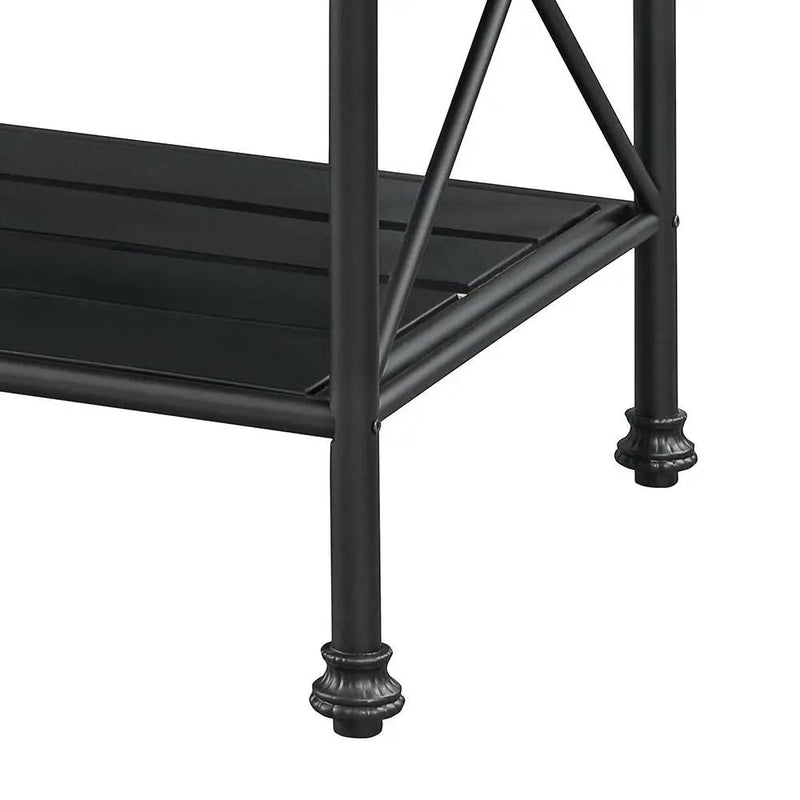 Brahm - Kitchen Island - White Marble Top & Gray by Unique Piece Furniture