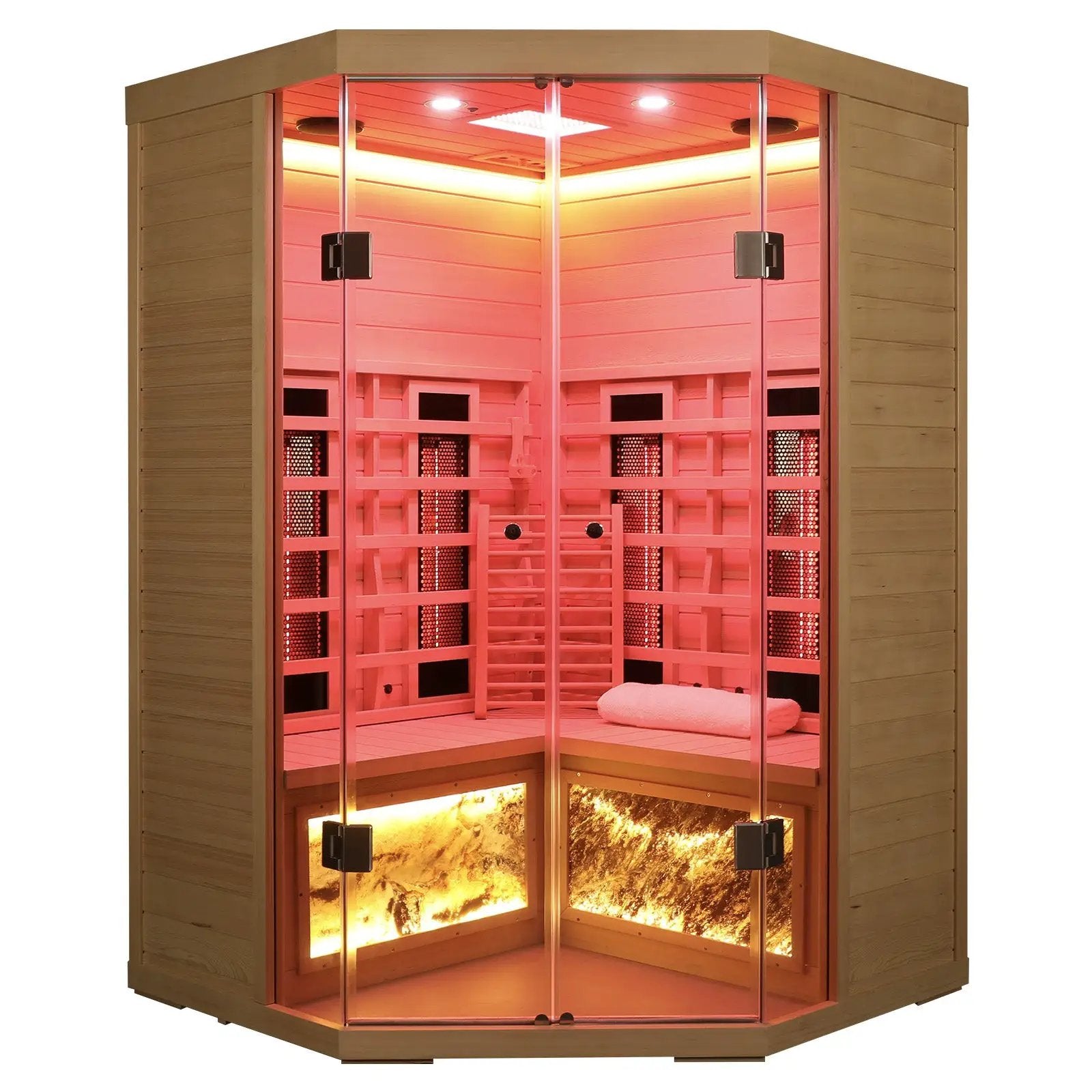 5-Person Hemlock Far-Infrared S Model Sauna by HouseOfZazla