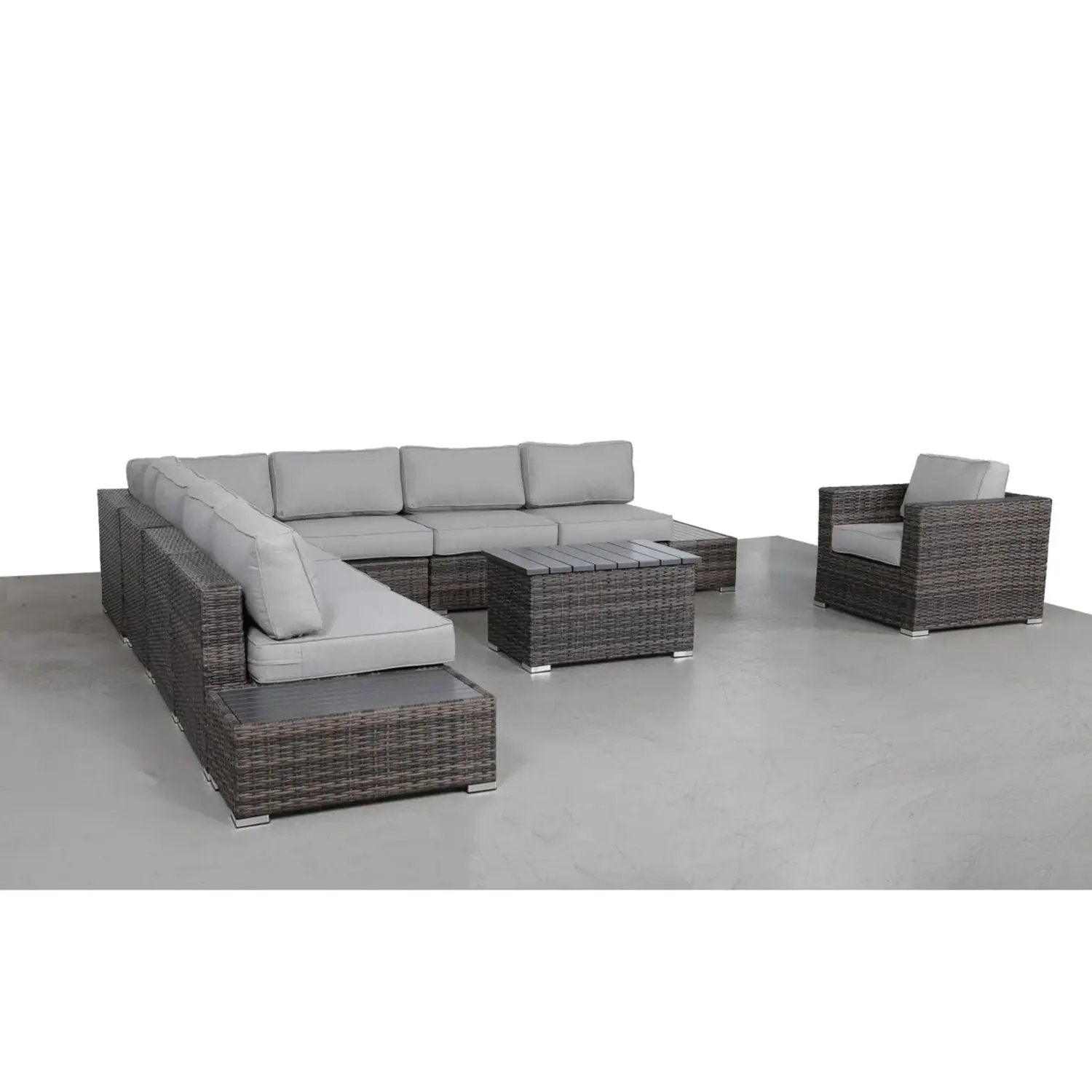 Stylish Entertainment Sectional Set, Outdoor Living by HouseOfZazla