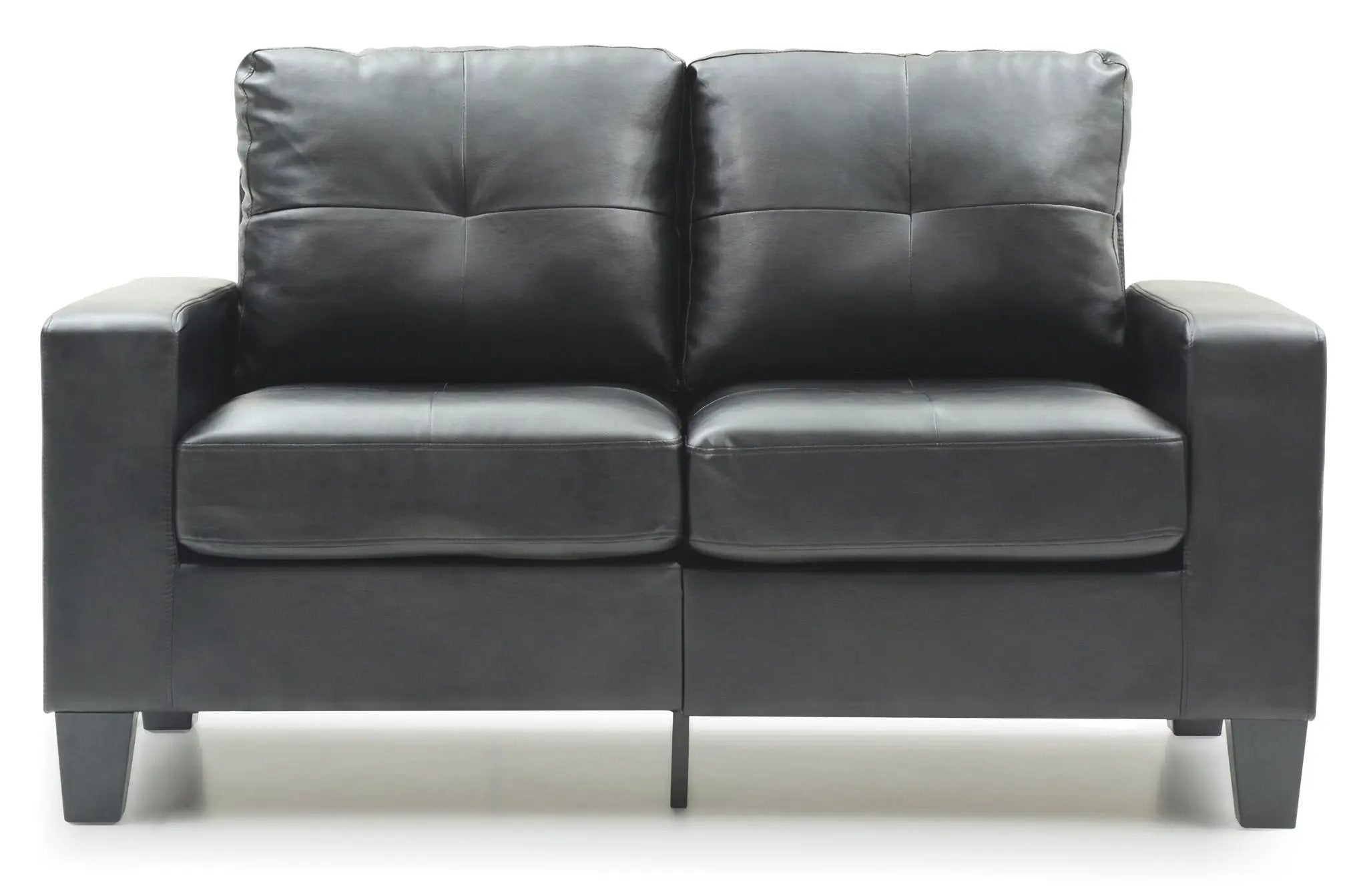 Newbury - Track Arm Loveseat For Cozy Spaces by Unique Piece Furniture