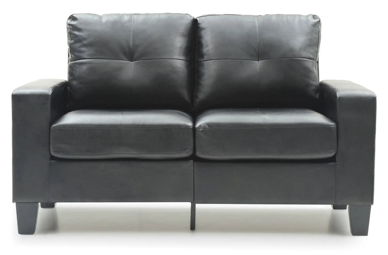 Newbury - Track Arm Loveseat For Cozy Spaces by HouseOfZazla