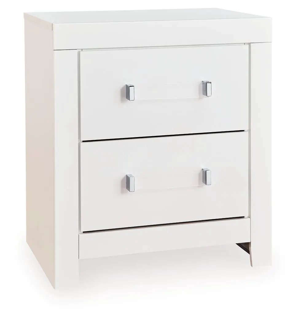Maeling - Two Drawer Night Stand by Unique Piece Furniture