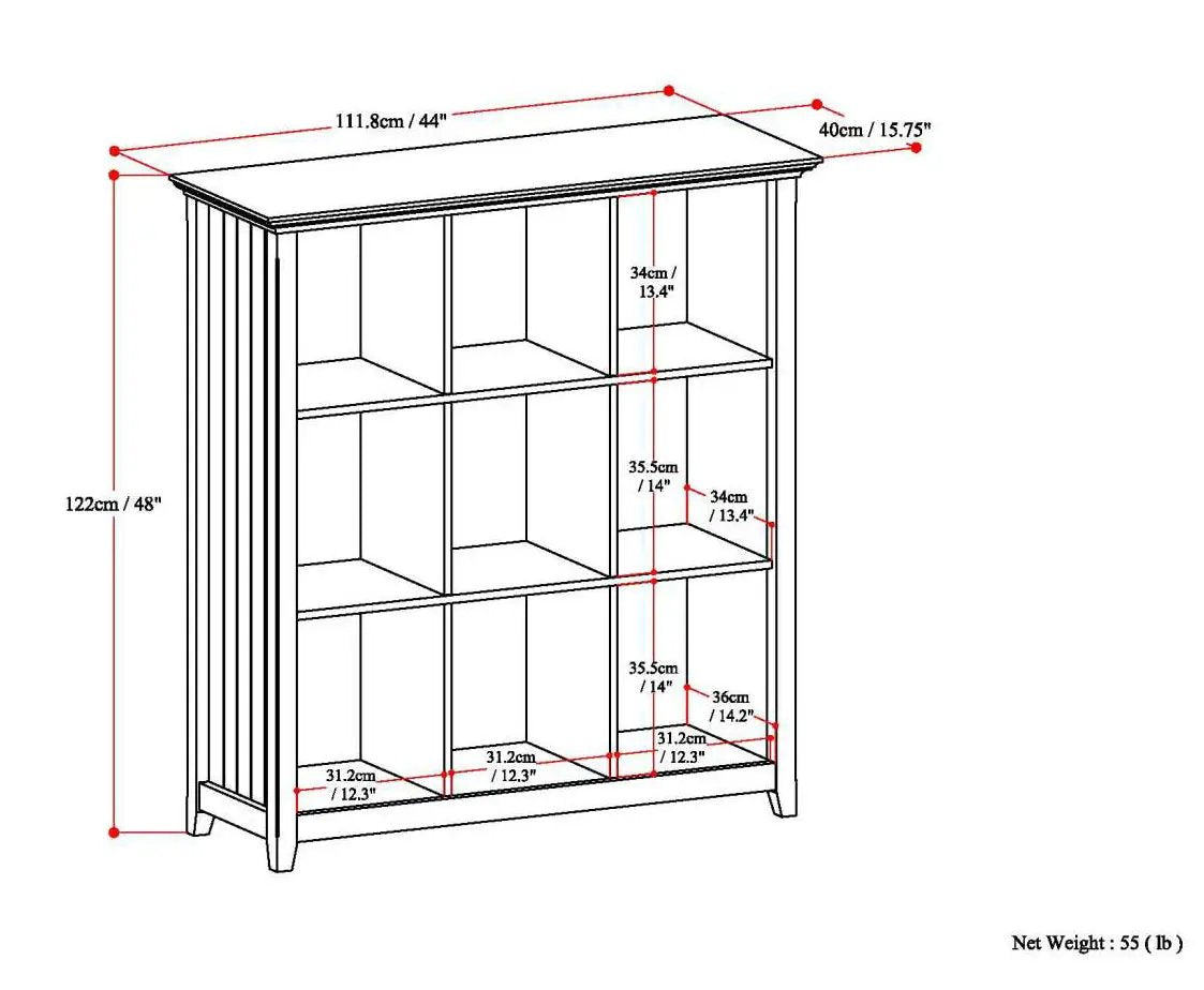 Acadian - Handcrafted Cube Storage by HouseOfZazla