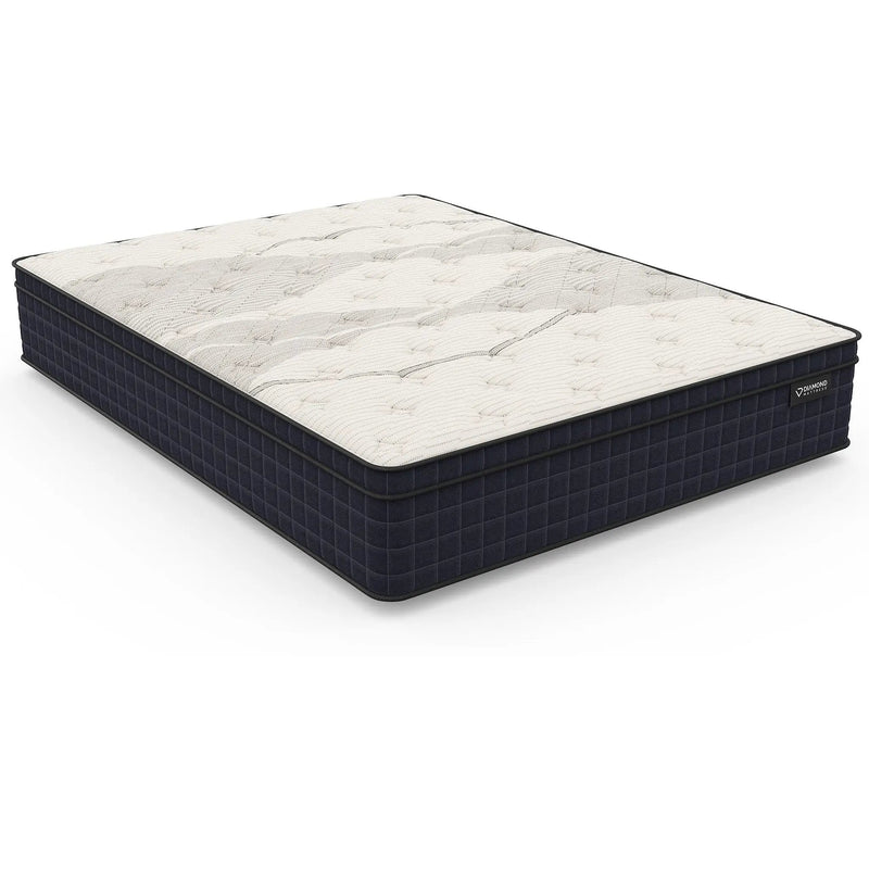 Diamond Nina Copper Cooling Supportive Hybrid Twin Mattress - Firm Feel by HouseOfZazla