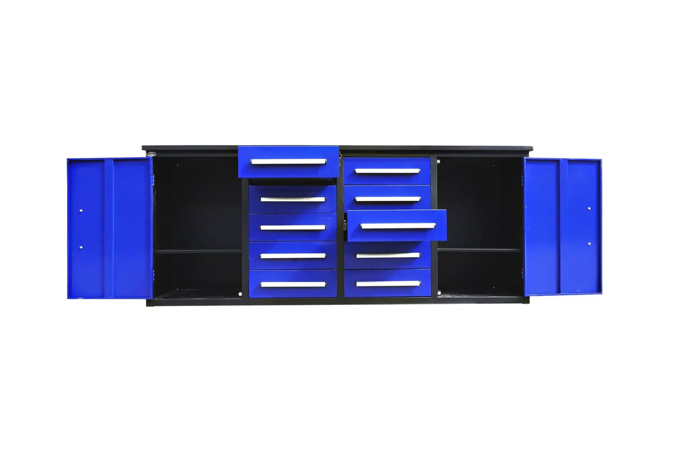 Storage Cabinets With Workbench (With 10 Drawers And 2 Cabinets) by HouseOfZazla