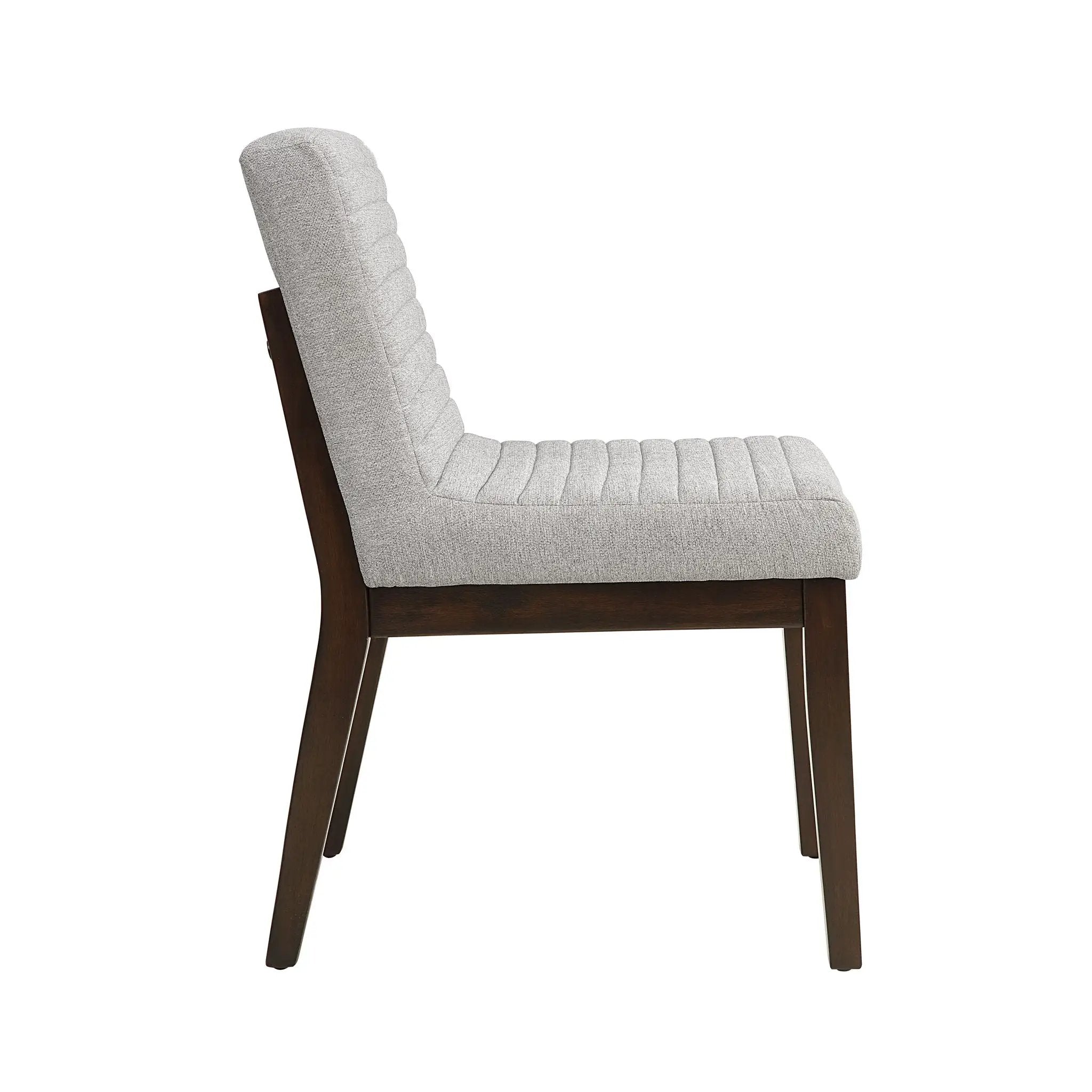 Edwyn - Linen Side Chair (Set of 2) - Gray by Unique Piece Furniture