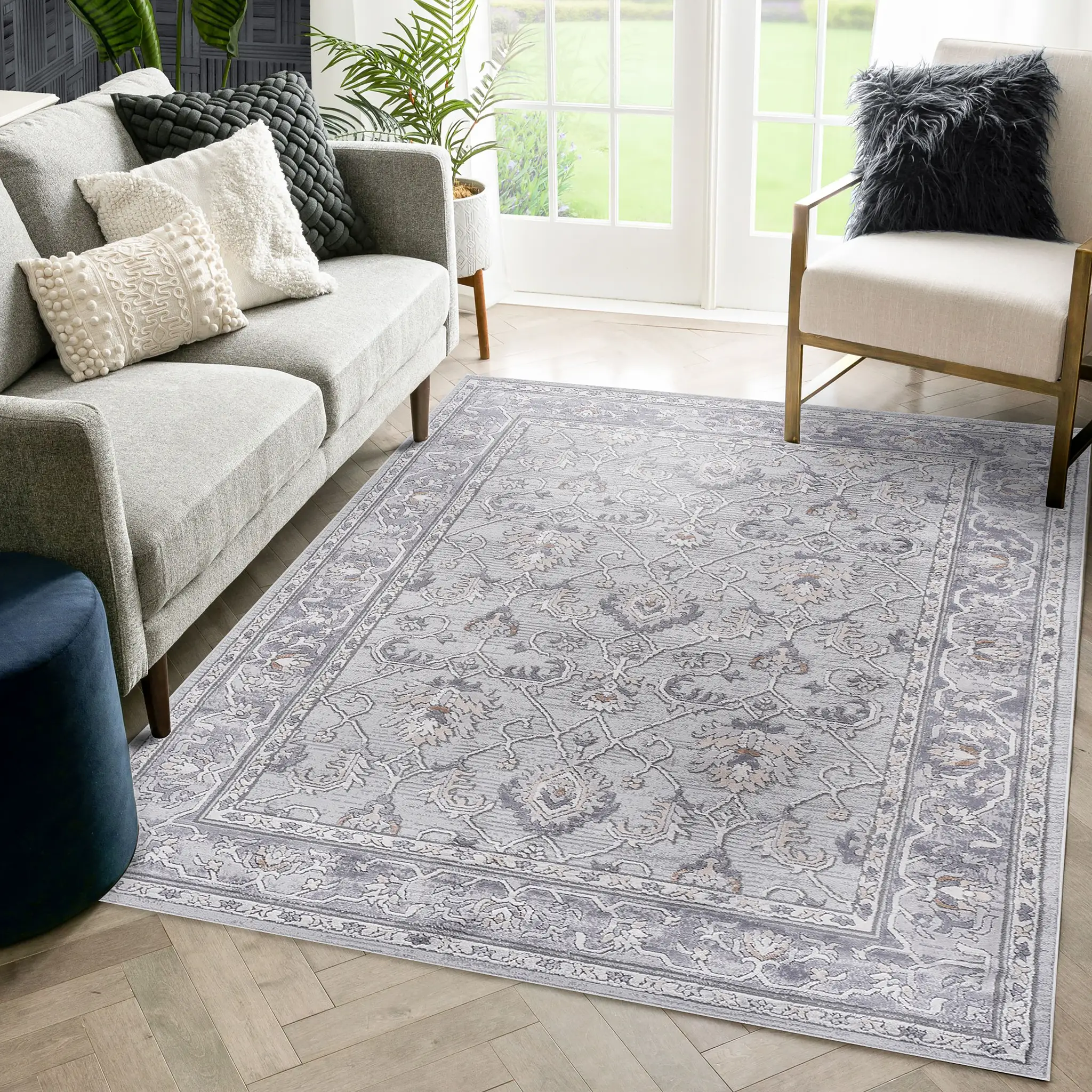 Marfi Collection 7.9X10 Rug by HouseOfZazla
