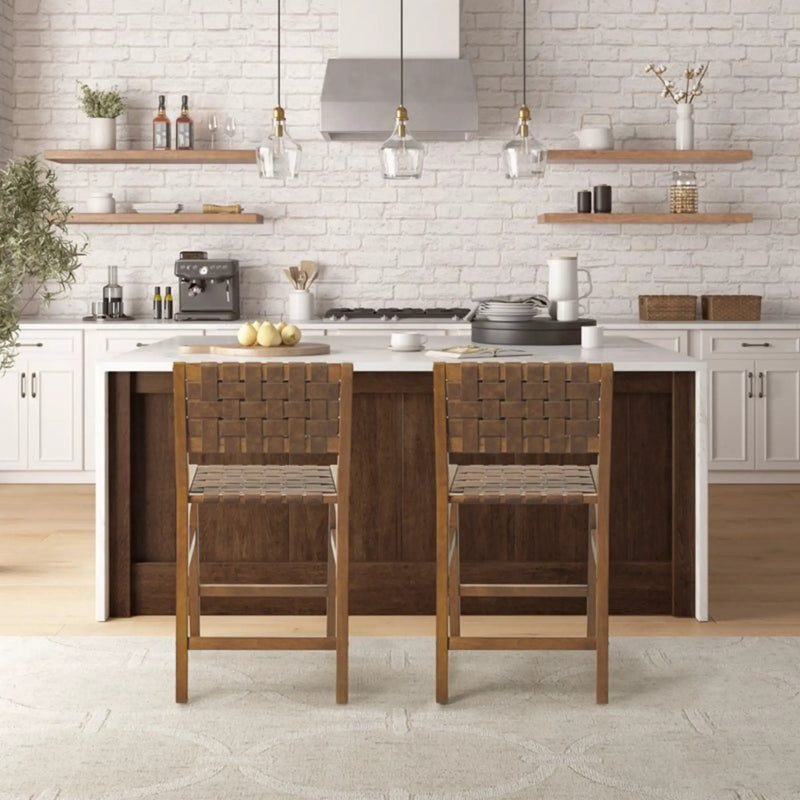 Oslo - Counter Stool - Brown by Unique Piece Furniture
