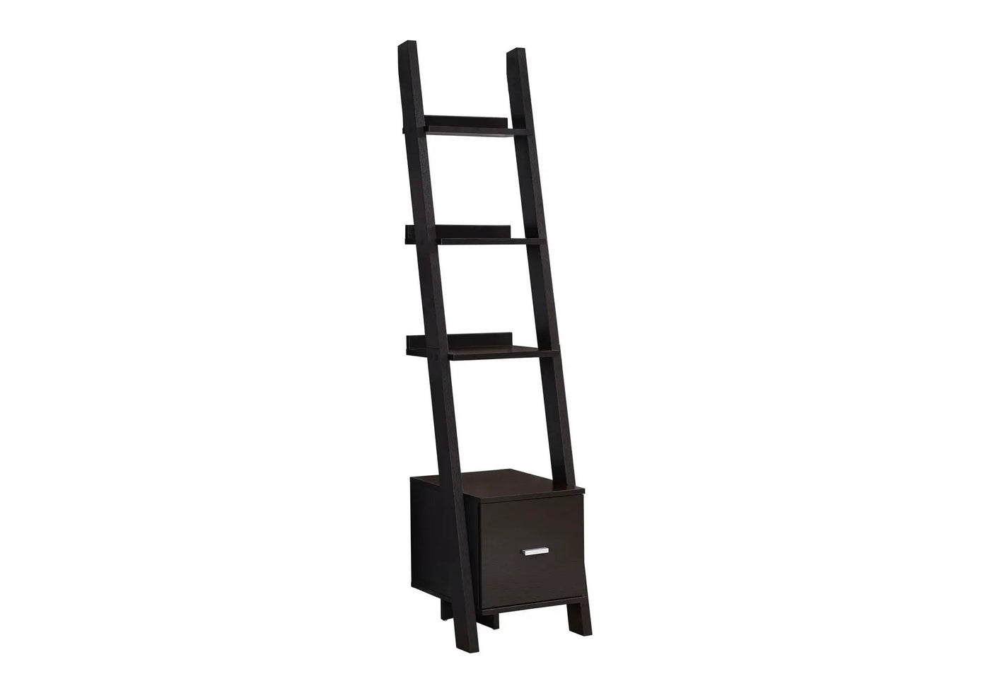 Contemporary Corner Ladder Bookshelf for Office by HouseOfZazla